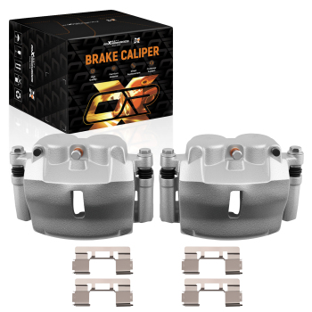 Front Left Right Brake Calipers Pair compatible for Ford F-150 2004-2005/Lobo 2005 18-B4860