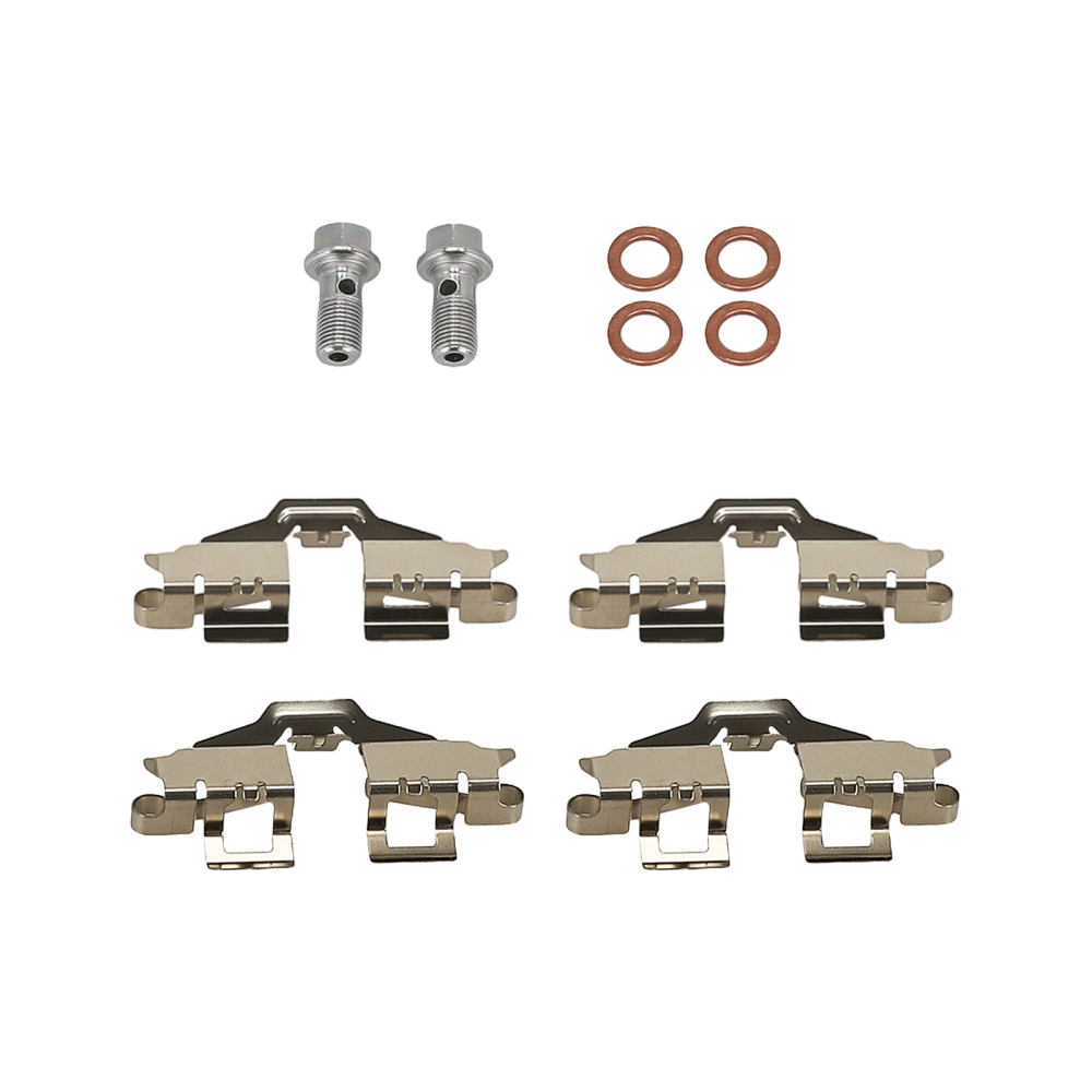 Rear Left Right Disc Brake Calipers w/ Bracket Assembly compatible for Scion xB 2008-2015