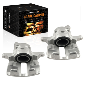 2 Front Brake Caliper compatible for Audi 80 90 100 compatible for VW Caddy compatible for Golf MK3 357615123A 357615124A
