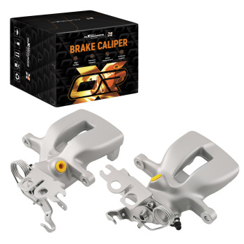 Pair of Rear Brake Calipers compatible for VW Caddy MK III2004-2015 2K0615424B 2K0615423A