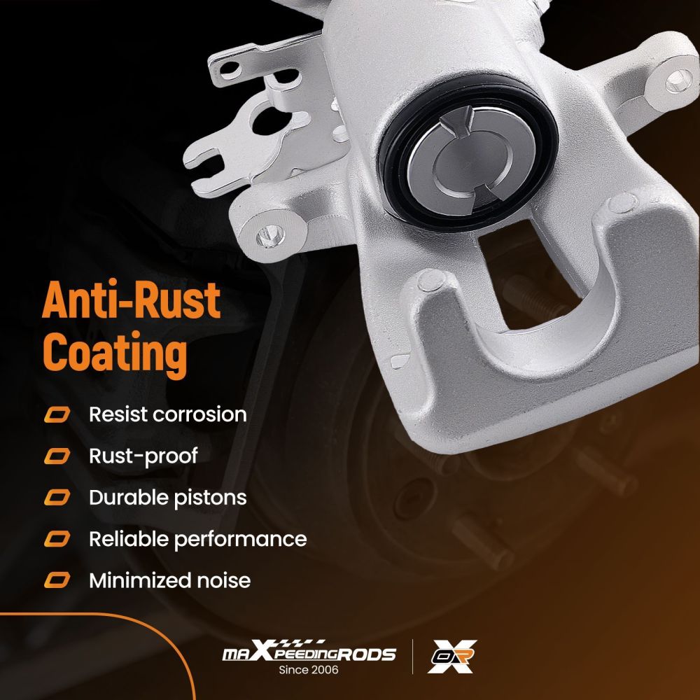 Pinza Freno Posteriore Destra compatibile per VW Caddy MK III 1.4 1.6 1.9 2.0 TDI SDI 04-15