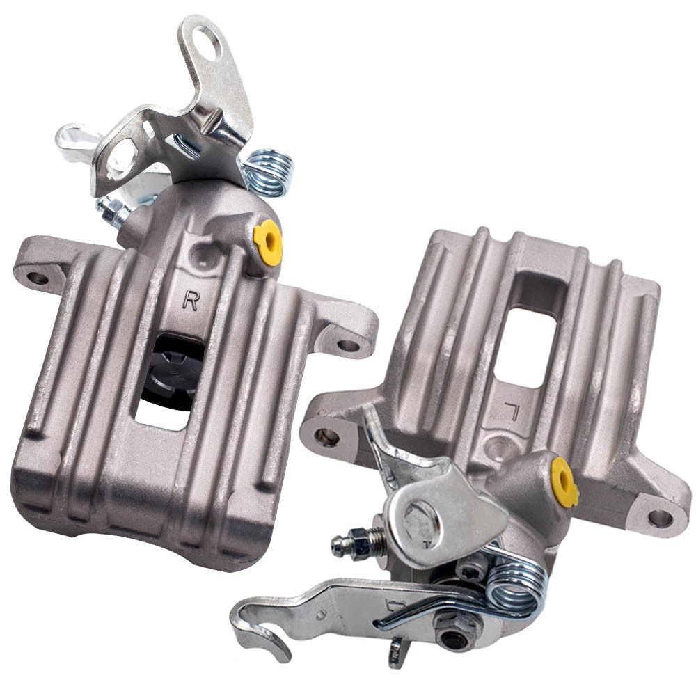 2x Brake Caliper Rear LR compatible for VW Golf MK6 MK5 compatible for Skoda Octavia 1Z3 compatible for Audi A3 38mm