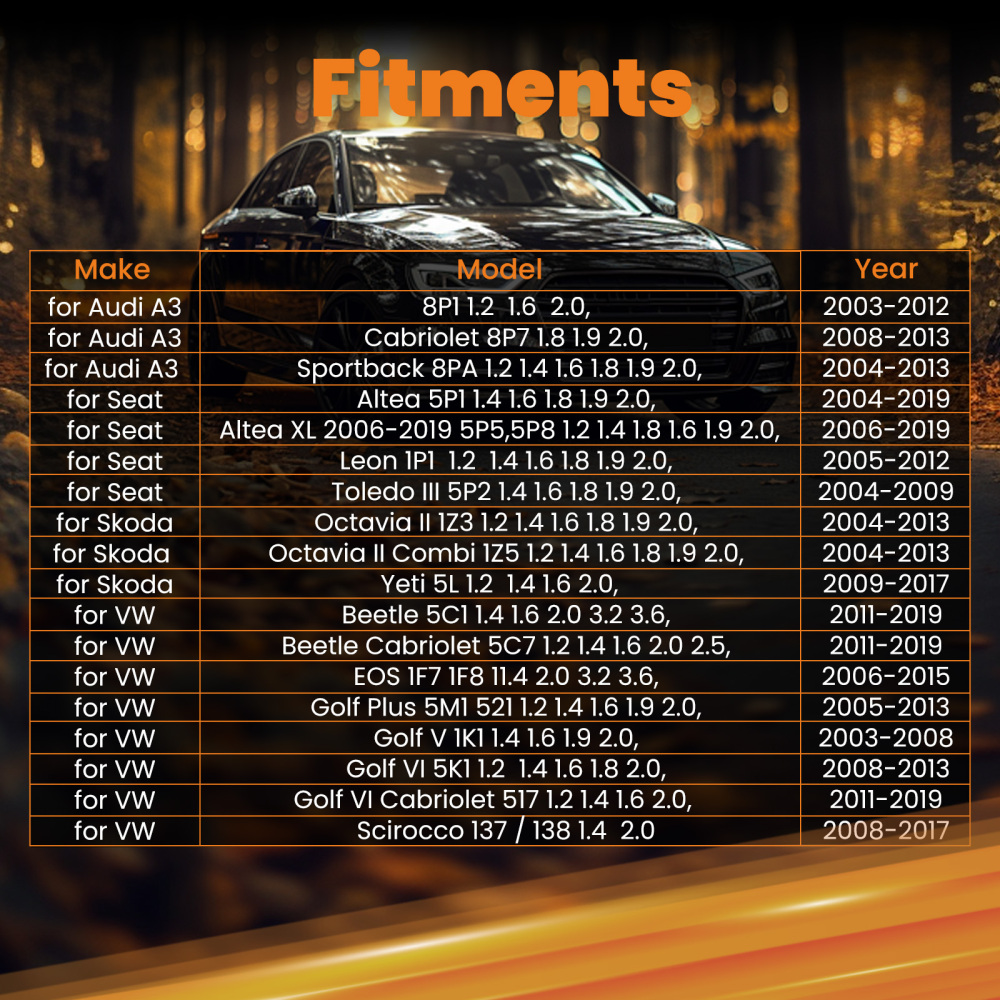 Pinza Freno Posteriore Destro compatibile per VW GOLF 5 6 TOURAN 1T1 1T2 03-15 1K0615424J