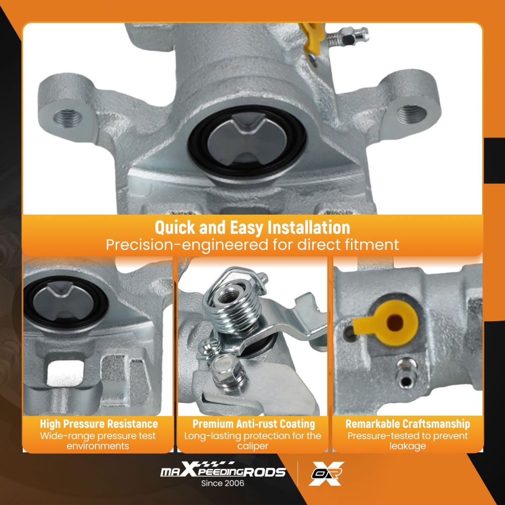 Rear Left amp;amp; Right Brake Calipers compatible for Mazda 6 Series GY GG GH 2132129 2132130 New
