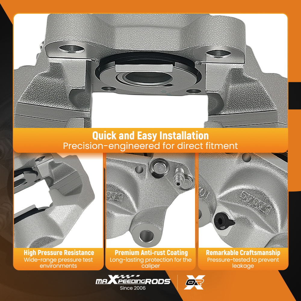 2xRear Brake Calipers Left Right compatible for Mercedes-Benz SL Saloon S-Class Coupe Kombi