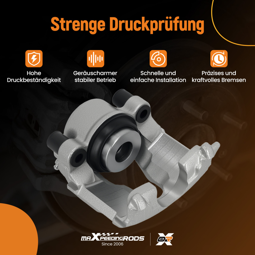 Étrier de Frein Avant Gauche compatible pour Opel Astra G F70 T98 90544002 256mm