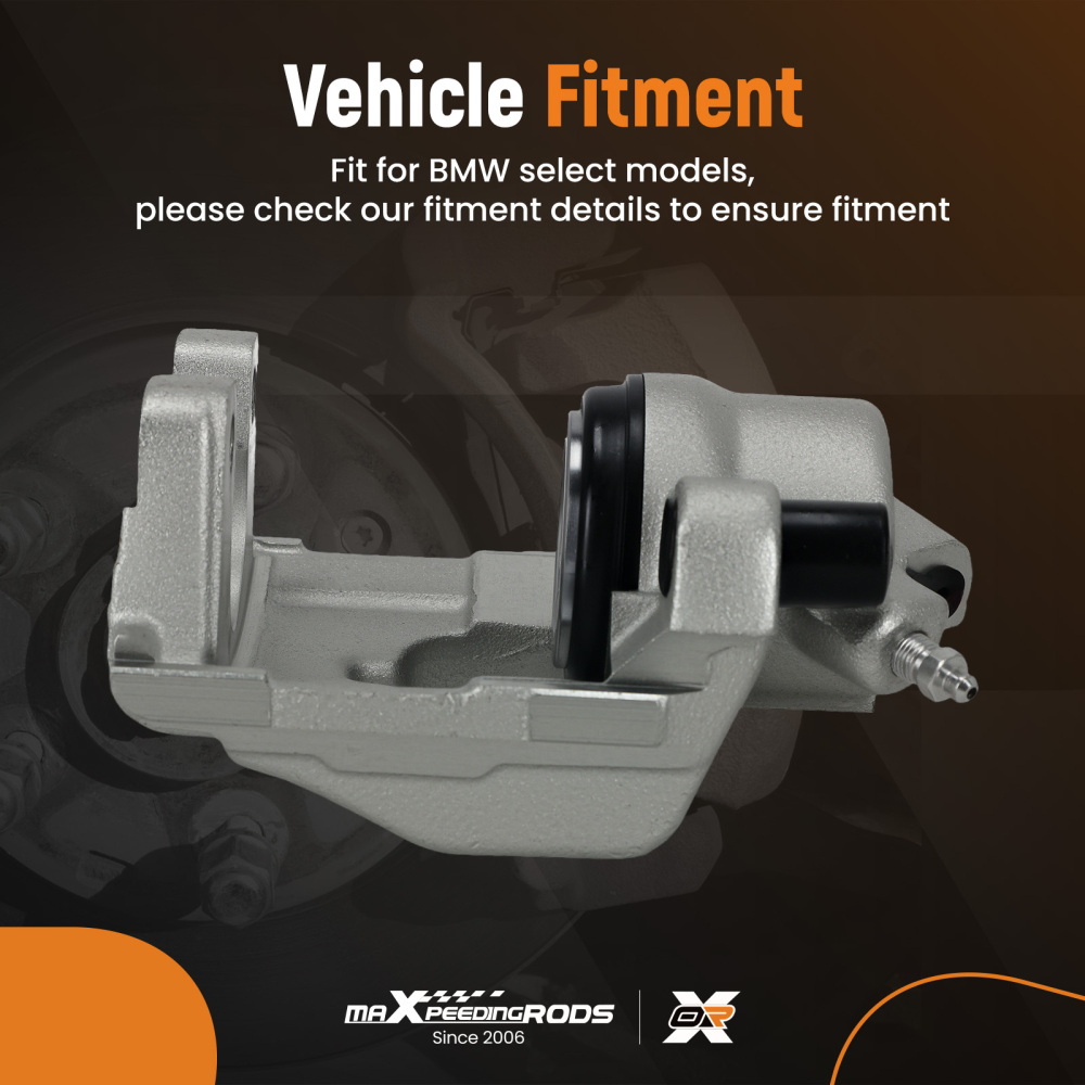 Front Left Brake Caliper compatible for BMW 316d 316i 318d 318i 320i E90 E91 343732 54mm