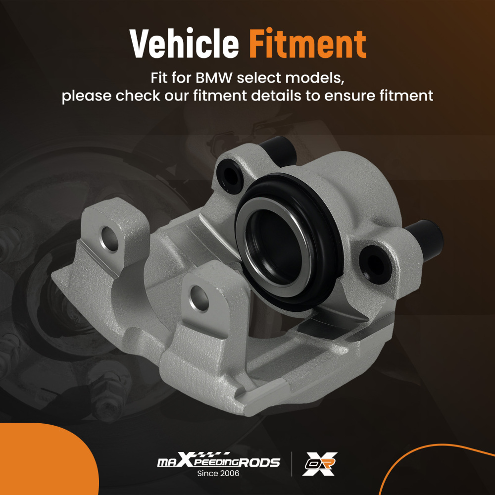 Front Right Caliper compatible for BMW 120d 123d 125i E81 E82 E87 E90 E91 34116772018 300mm