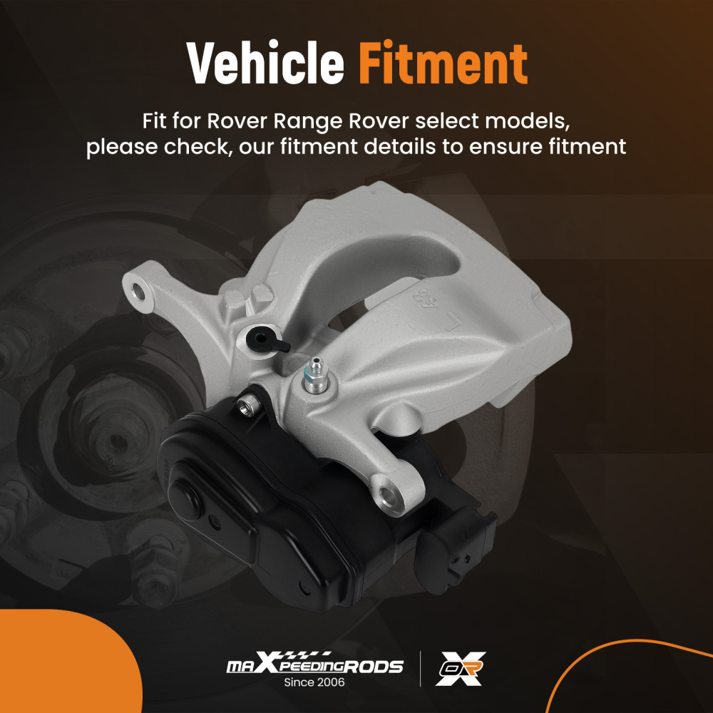 Rear Left Brake Caliper compatible for Land Rover Range Rover Sport L494 13- LR036568 43mm