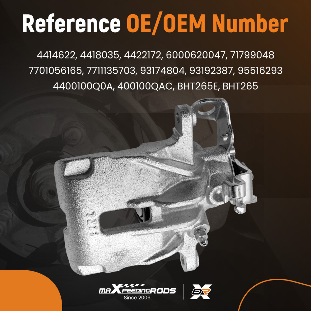 BRAKE CALIPER REAR Right compatible for Vauxhall Vivaro compatible for Renault Trafic compatible for Nissan Primastar