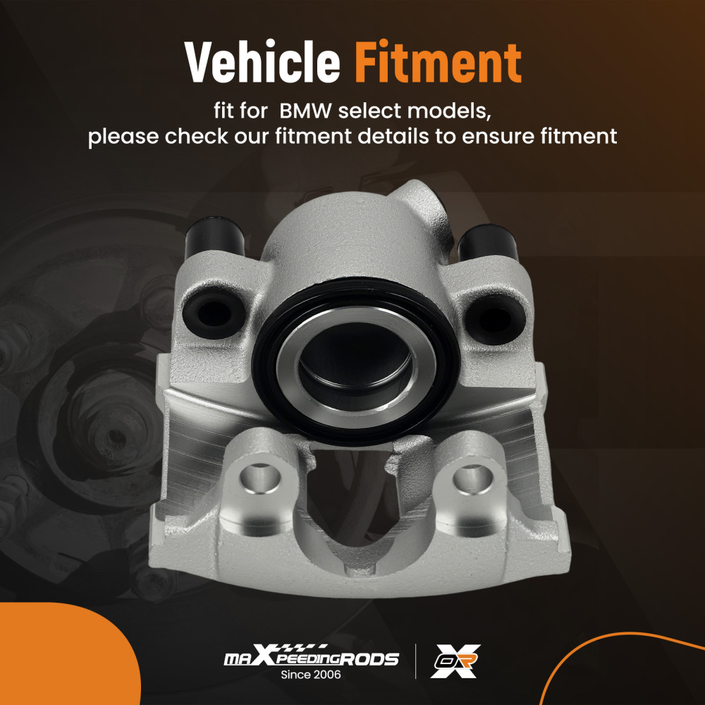 2xFront Left Brake Caliper compatible for BMW 3 Ser E36 E46 Z3 E36 Z4 E85 90-09 34111160351