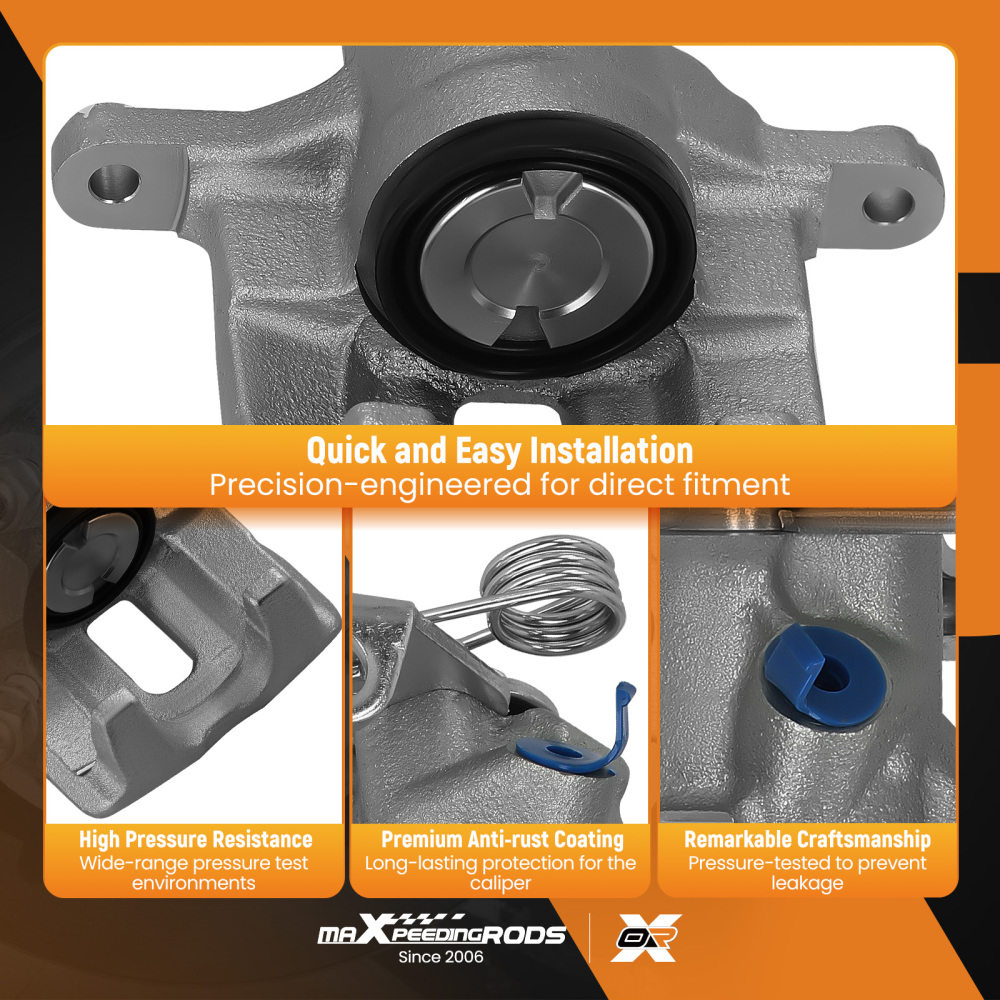 2x Pinza Freno Posteriore Post Bilaterale compatibile per Renault Trafic EL FL JL 2001-2014