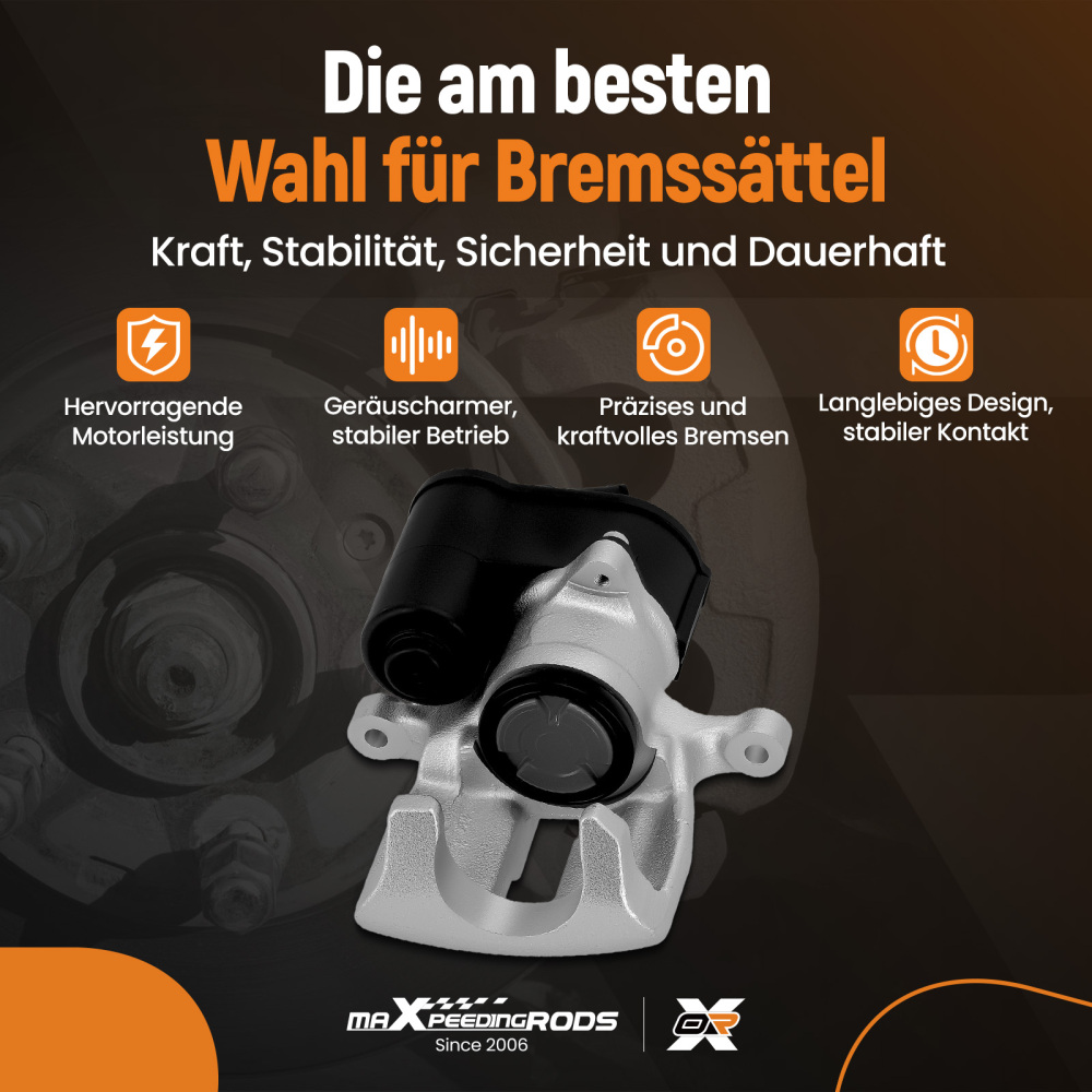 Pinza Freno Rear Left compatibile per VW Tiguan Passat CC compatibile per Audi Q3 2007-2016 BHN961E 282mm