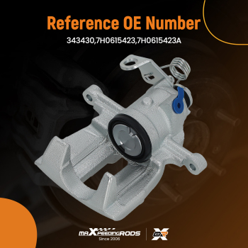 Brake Caliper Rear Left for VW Multivan MK V Transporter T5 2003-2015 7H0615423A