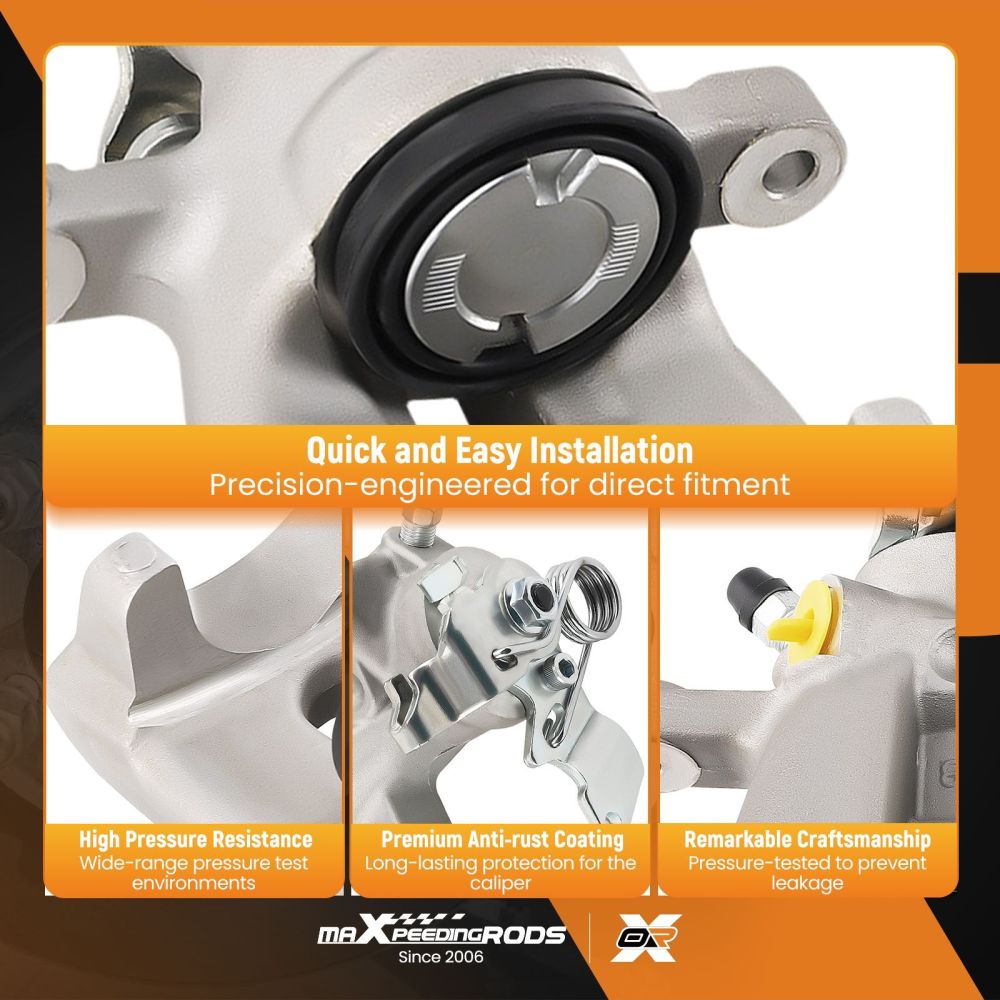 2pcs BRAKE CALIPER REAR LR compatible for Vauxhall Astra MK IV Meriva MK I Zafira MK I