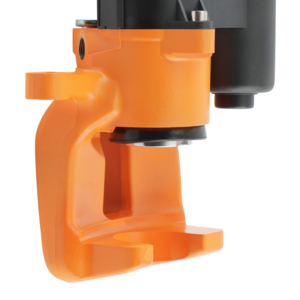 1xRear Right Brake Caliper compatible for VW Passat + Electric Parking 3C0615404 Orange