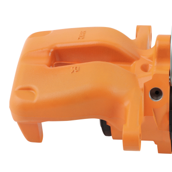 1xRear Right Brake Caliper compatible for VW Passat + Electric Parking 3C0615404 Orange