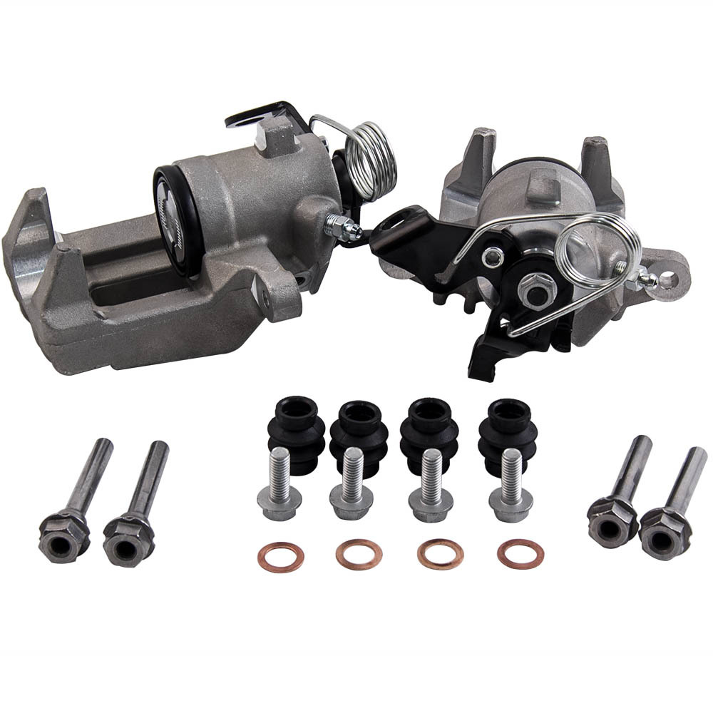 2x Rear Brake Calipers compatible for VW Golf compatible for Audi A3 1.4 1.6 1.8T 1.9TDI 2.0 leftright
