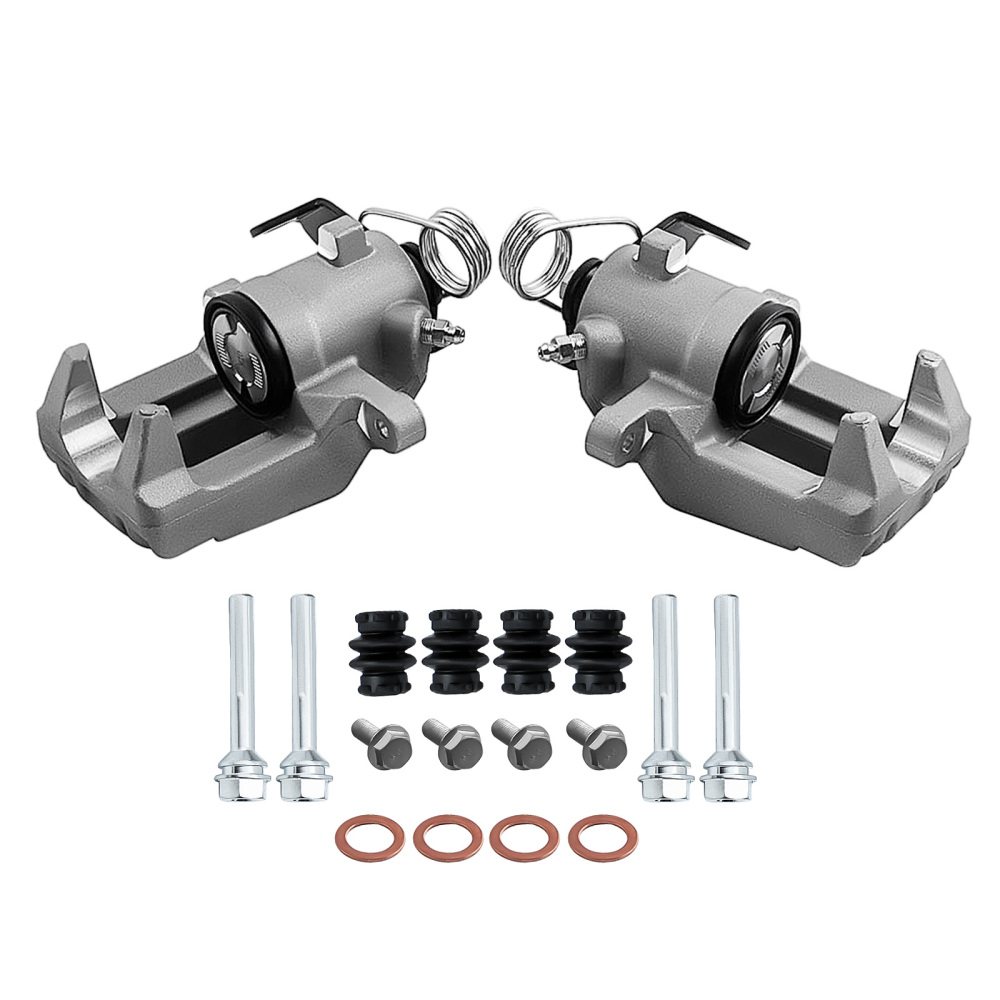 2x Rear Brake Calipers compatible for VW Golf compatible for Audi A3 1.4 1.6 1.8T 1.9TDI 2.0 leftright