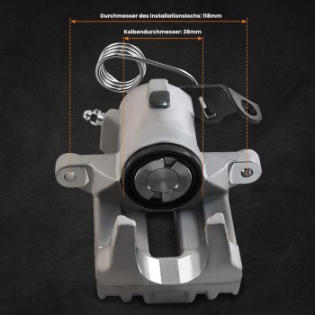 2 étriers de frein 2 supports détrier de frein arrière gauche droite compatible pour Audi A3