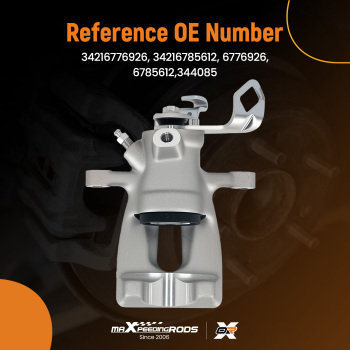 Rear Right Floating Brake Caliper compatible for Mini Cooper R56 R57 R58 R59 2006-2015 36mm