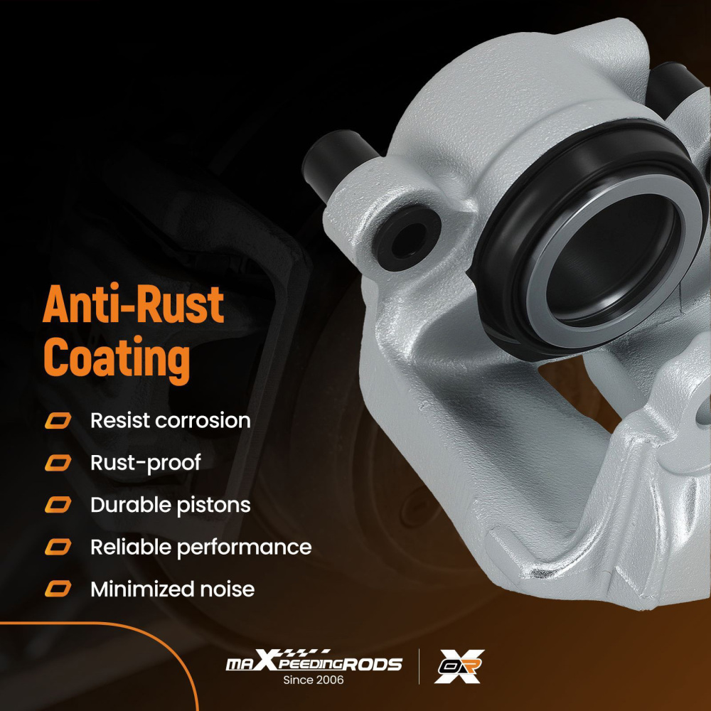 Brake Caliper Front Left compatible for BMW X5 E70 3.0 X6 E71 xDrive 35i 30d 2007-2014