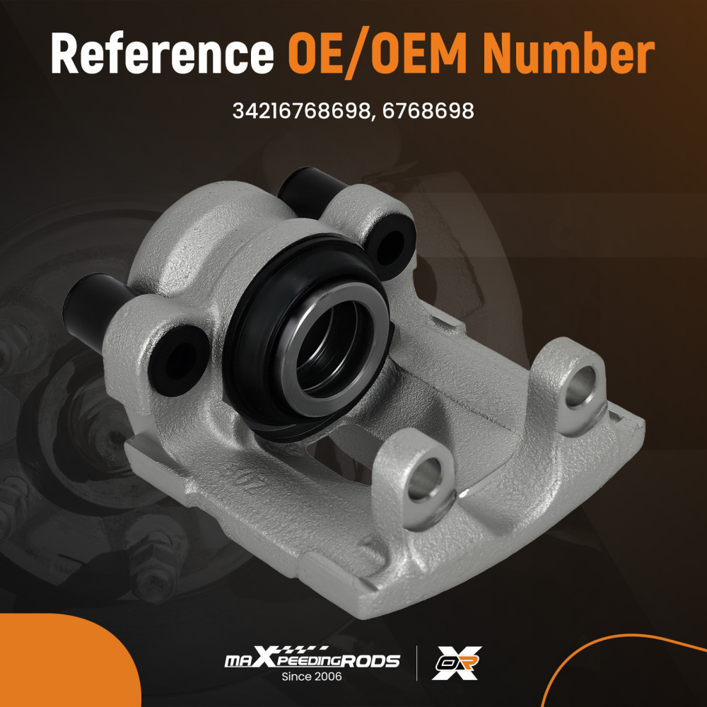 Rear Right Brake Caliper compatible for Bmw E81 E82 E88 E90 E91 E92 E93 E84 34216768698