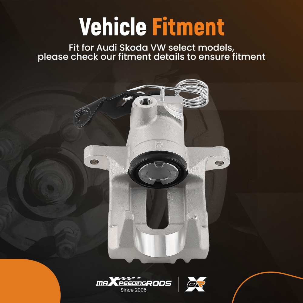 Rear Right Disc Brake Caliper 8E0615424 compatible for Audi A4 A6 compatible for VW Passat Saloon 3B2 3B6