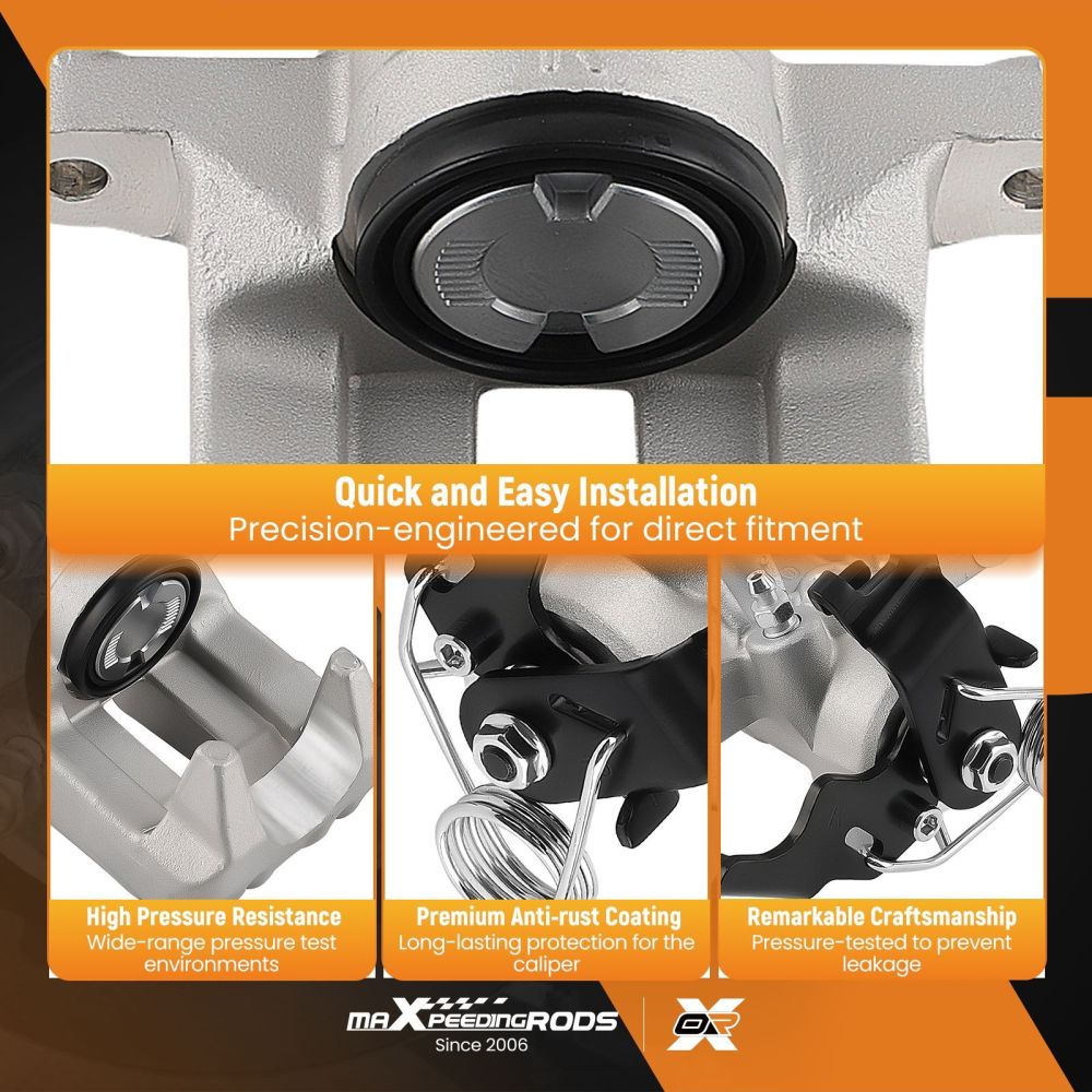 Rear Right Disc Brake Caliper 8E0615424 compatible for Audi A4 A6 compatible for VW Passat Saloon 3B2 3B6