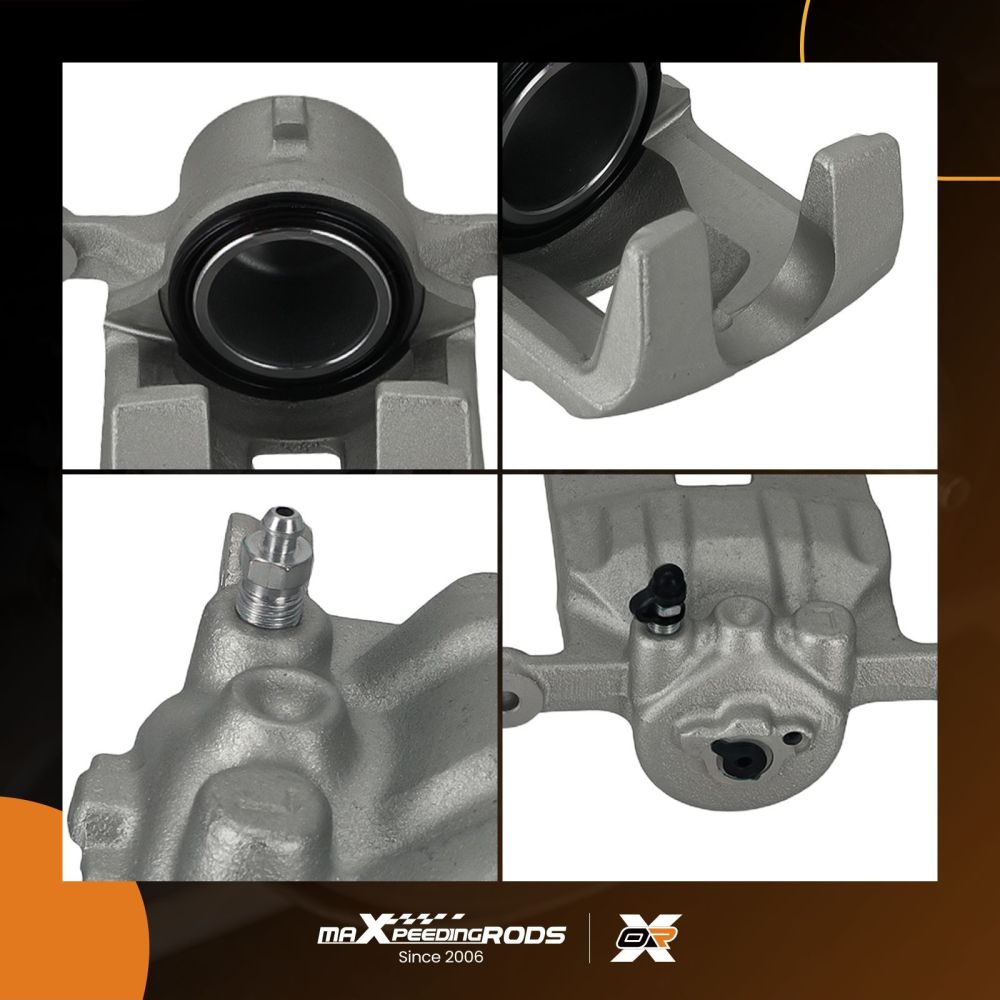 Front Left Brake Caliper compatible for Ford Fiesta MK6 MK IV 2008-On 1550207 8V512B302AA