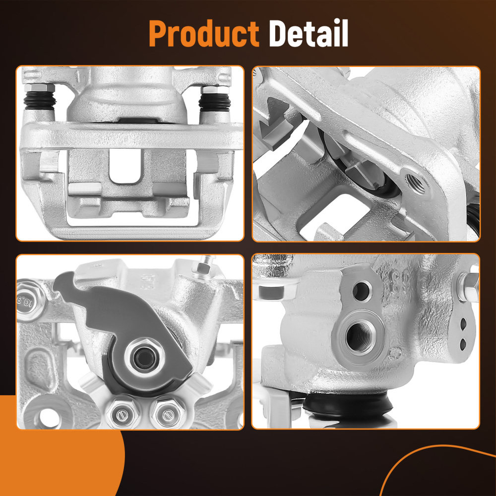 2X Rear Brake Caliper compatible for Acura TSX compatible for Honda Accord 19-B3358 19-B3359 2008-2012