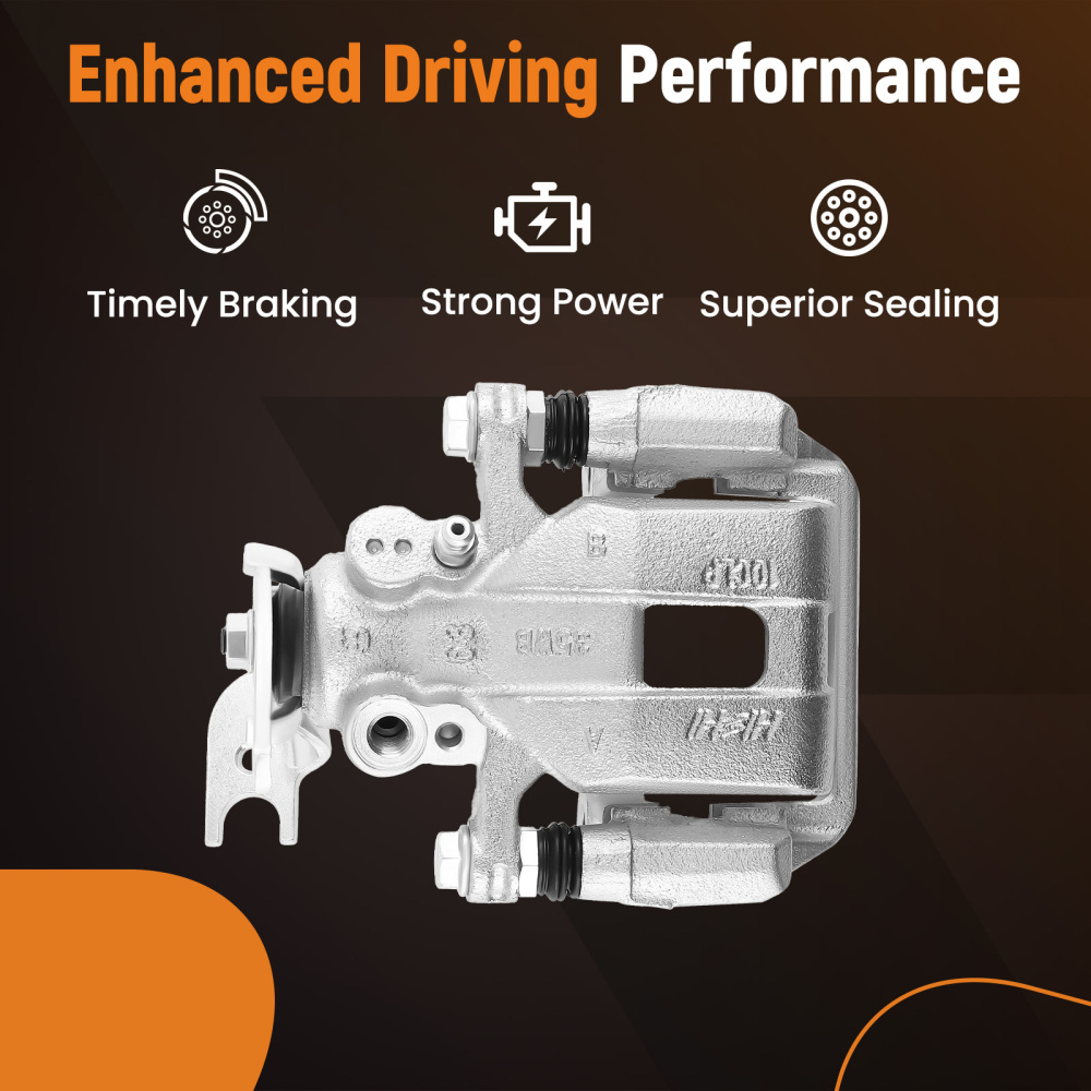 2X Rear Brake Caliper compatible for Acura TSX compatible for Honda Accord 19-B3358 19-B3359 2008-2012