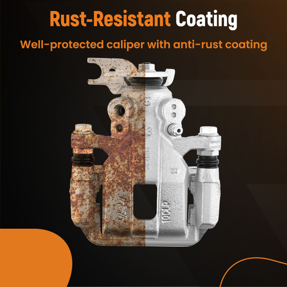 2X Rear Brake Caliper compatible for Acura TSX compatible for Honda Accord 19-B3358 19-B3359 2008-2012