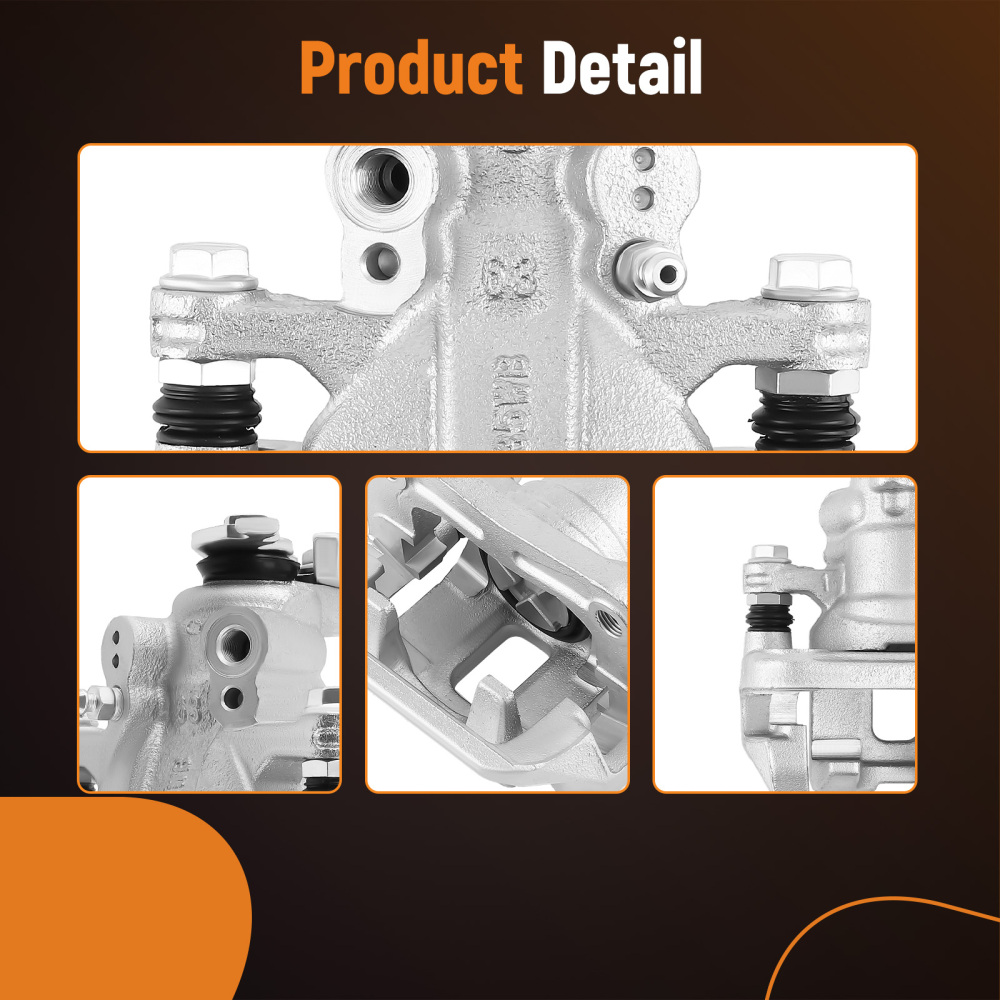 2X Rear Brake Caliper compatible for Acura TSX compatible for Honda Accord 19-B3358 19-B3359 2008-2012