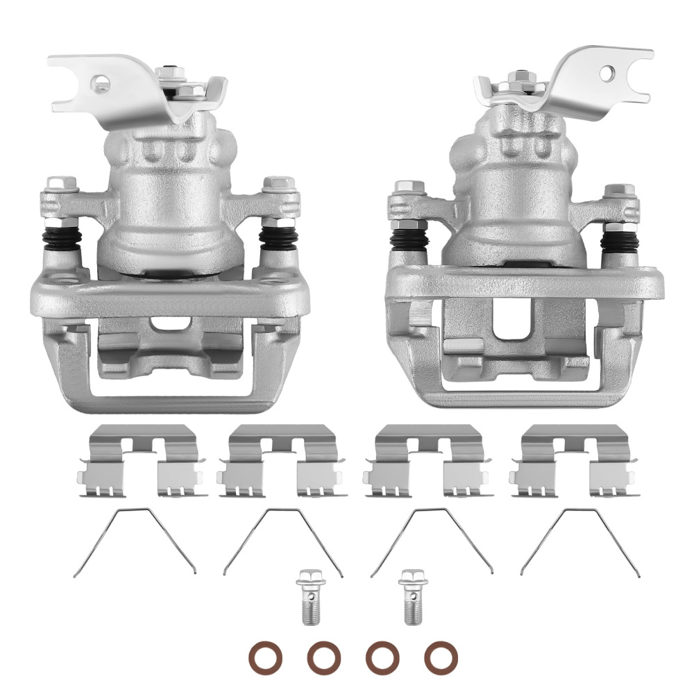 2X Rear Brake Caliper compatible for Acura TSX compatible for Honda Accord 19-B3358 19-B3359 2008-2012