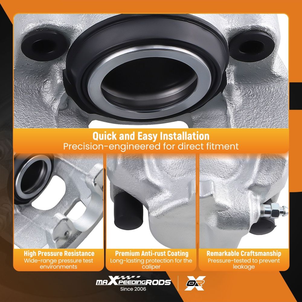Front Left Right Brake System compatible for Audi A4 Allroad A5 2007-17 344302 430571 314mm