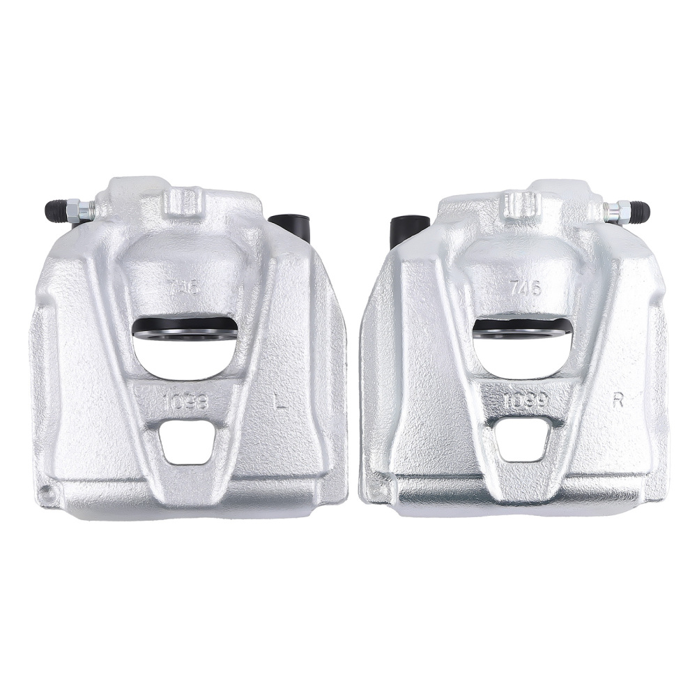 2x Front Left Right Brake Calipers compatible for Audi A4 Allroad B8 A5 8F7 8T3 8TA 314mm