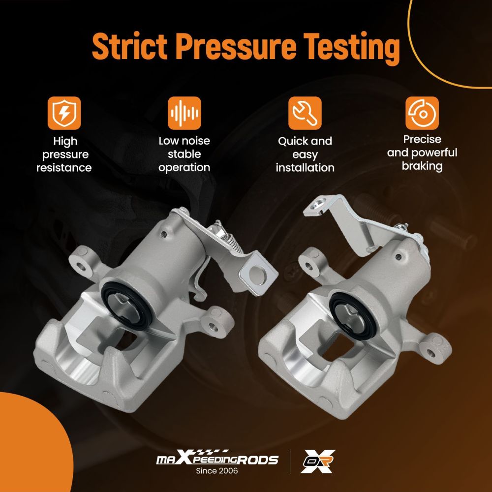 Brake Caliper Rear Left Right compatible for Hyundai i30 2011-2017 58300A6310 58311A6A31