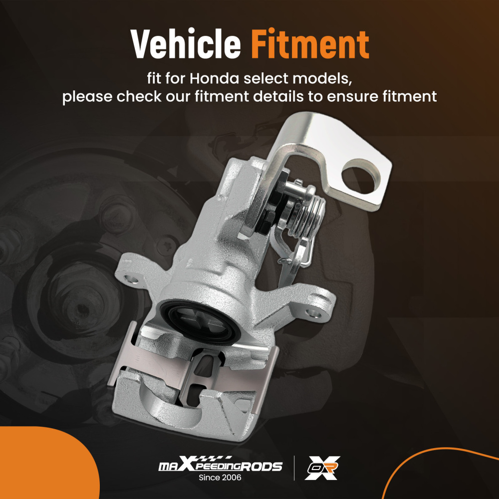 1x Pinza Freno Posteriore Destra compatibile per Honda Jazz Mk3 08-15 Mk2 02-18 43018SAAJ