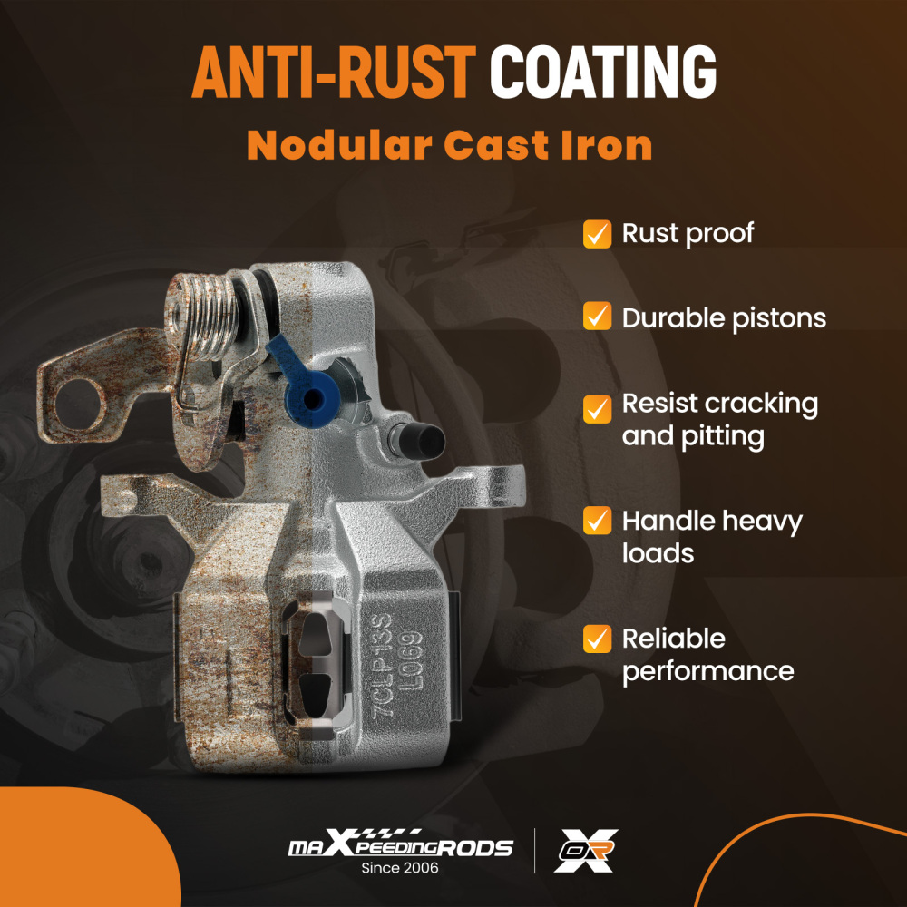 1x Pinza Freno Posteriore Destra compatibile per Honda Jazz Mk3 08-15 Mk2 02-18 43018SAAJ