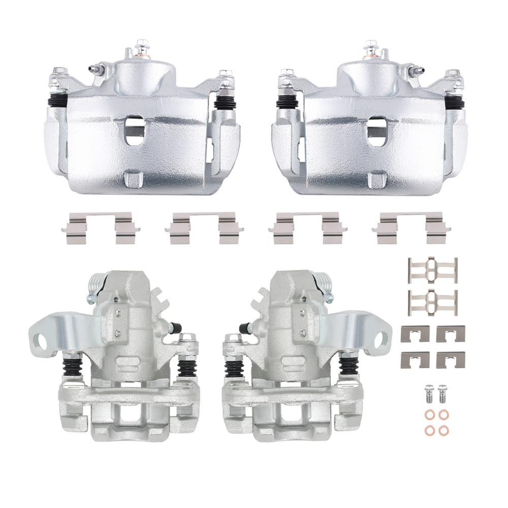 Front Rear Left Right Brake Calipers Set compatible for Honda Civic/Compatible for Acura ILX 2013-2015