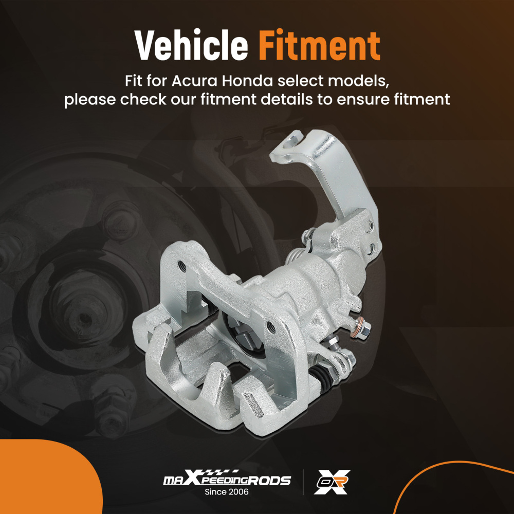 Rear Left Brake Caliper compatible for Honda Accord 1998-2007 compatible for Acura TSX 2004-2008 19-B2069