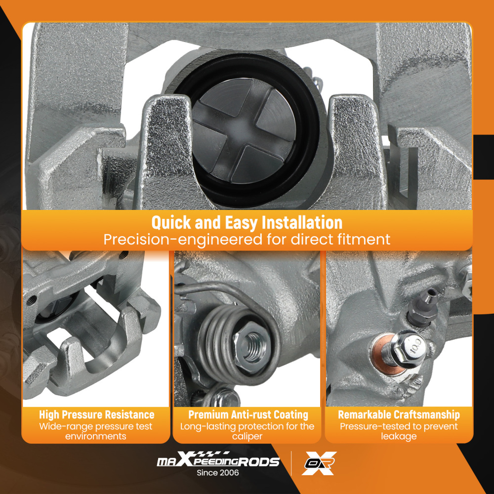 Rear Disc Brake Caliper compatible for Honda Accord 1998-2007 compatible for Acura TSX 2004-2008 19-B2068