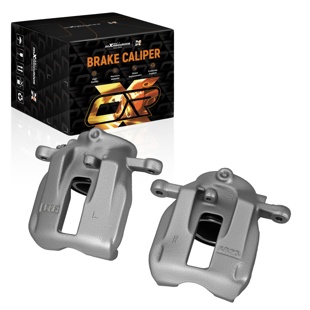 Front Brake Calipers Pair compatible for Mercedes A-Class W169 B-Class W245 2004-201222mm