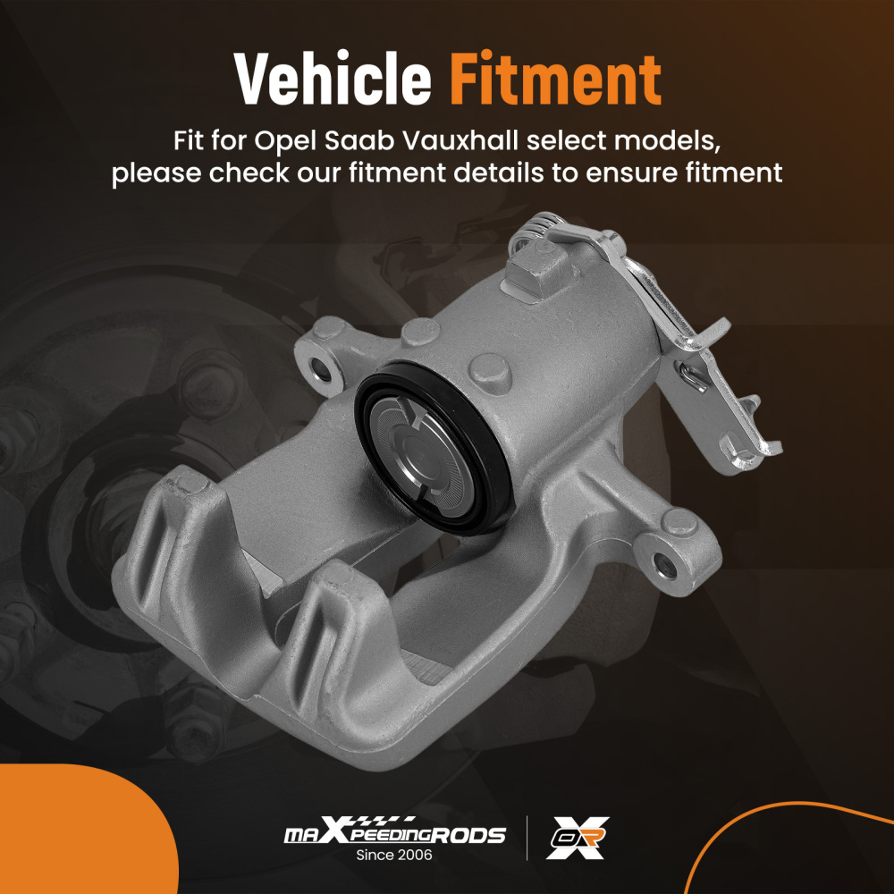 Rear Left Floating Brake Caliper compatible for Vauxhall Insignia I compatible for Saab 9-5 YS3G 13275927