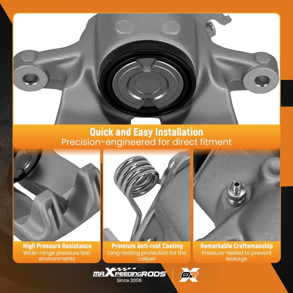 Rear Left Floating Brake Caliper compatible for Vauxhall Insignia I compatible for Saab 9-5 YS3G 13275927
