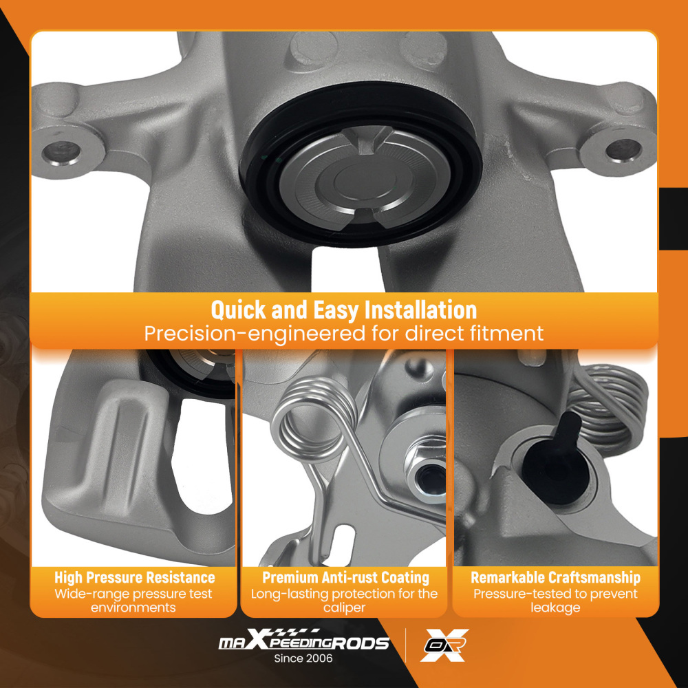 2x Brake Caliper Rear Left+Right compatible for Vauxhall Insignia Mk I (A) G09 2.0 13390034