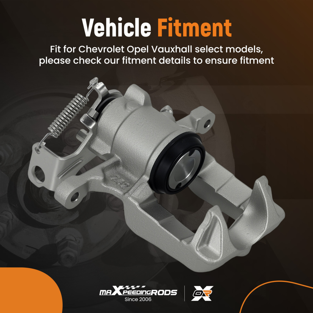 Floating Brake Caliper Rear Left compatible for Vauxhall Cascada compatible for Chevrolet Trax 430441 38mm