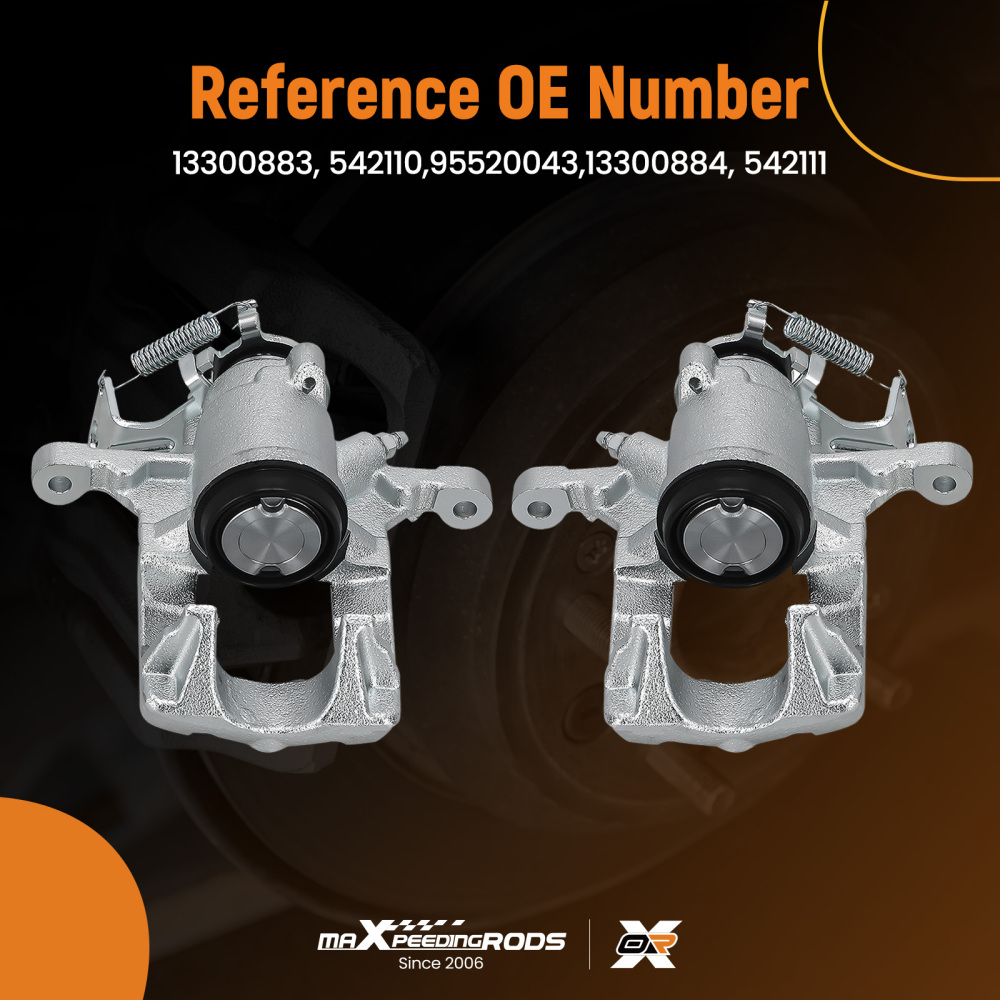 Pinza Freno Posteriore compatibile per Opel Cascada Mokka compatibile per Chevrolet Trax 2012-2019 13300883