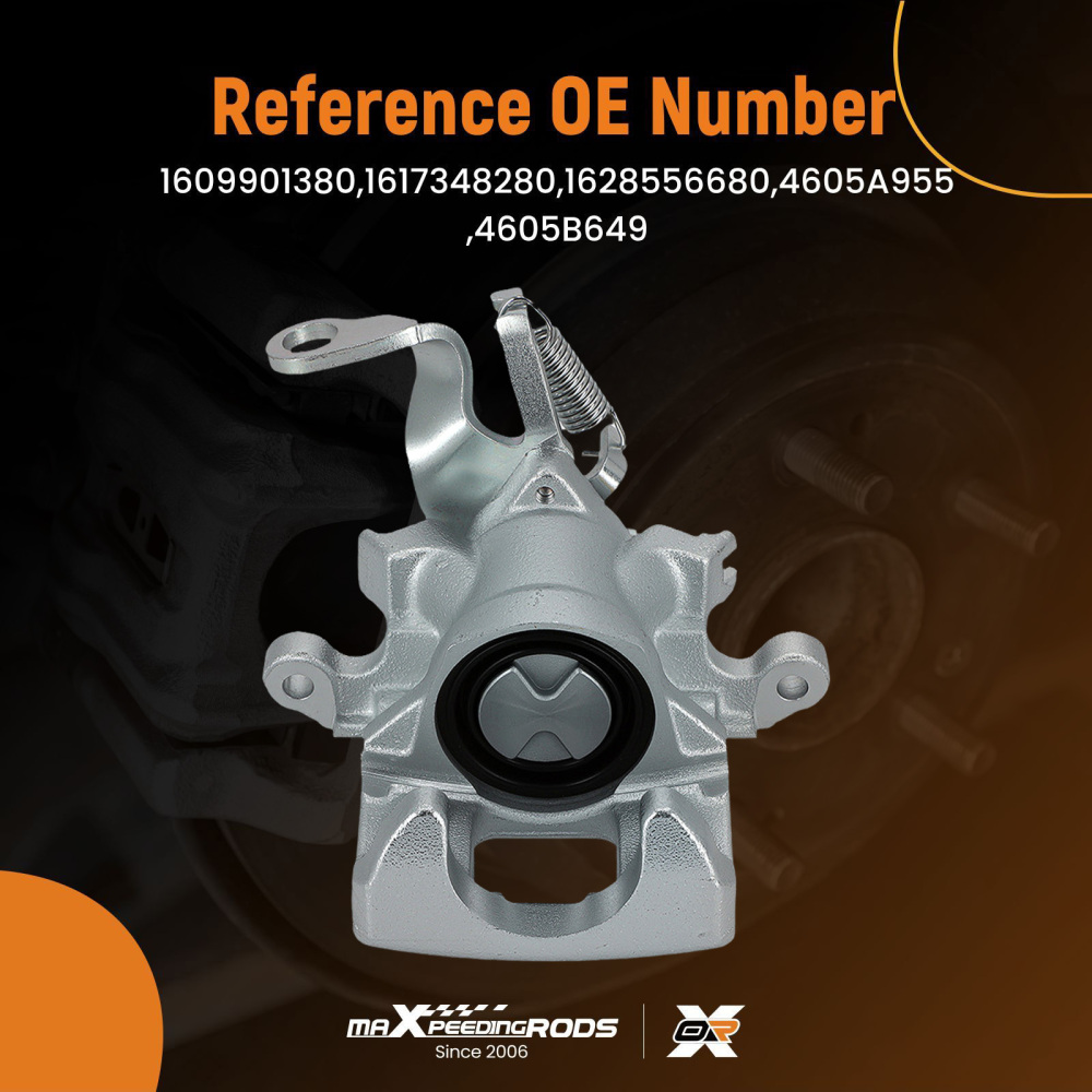 Brake Caliper Rear Left compatible for Citroen C4 Aircross compatible for Mitsubishi ASX compatible for Peugeot 4008 41mm